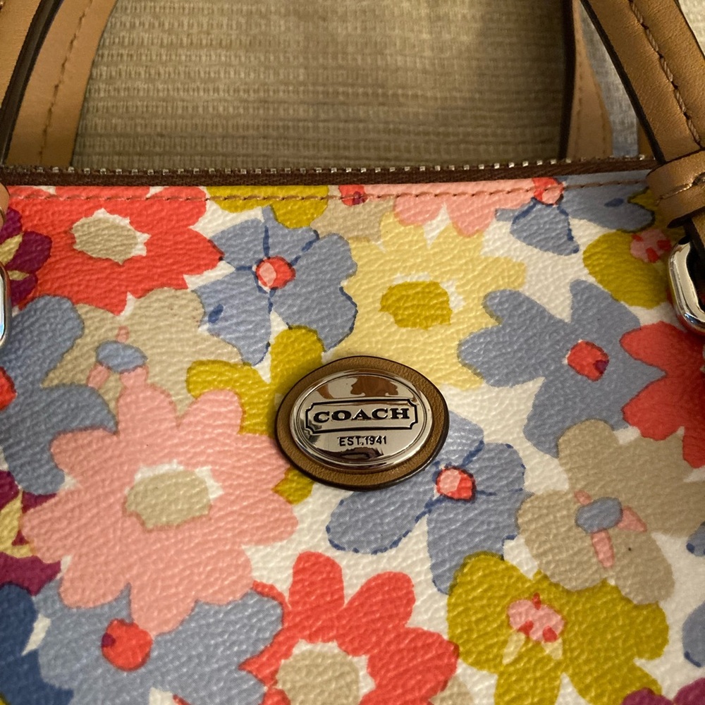Coach Floral Women's Bag - Multicolor